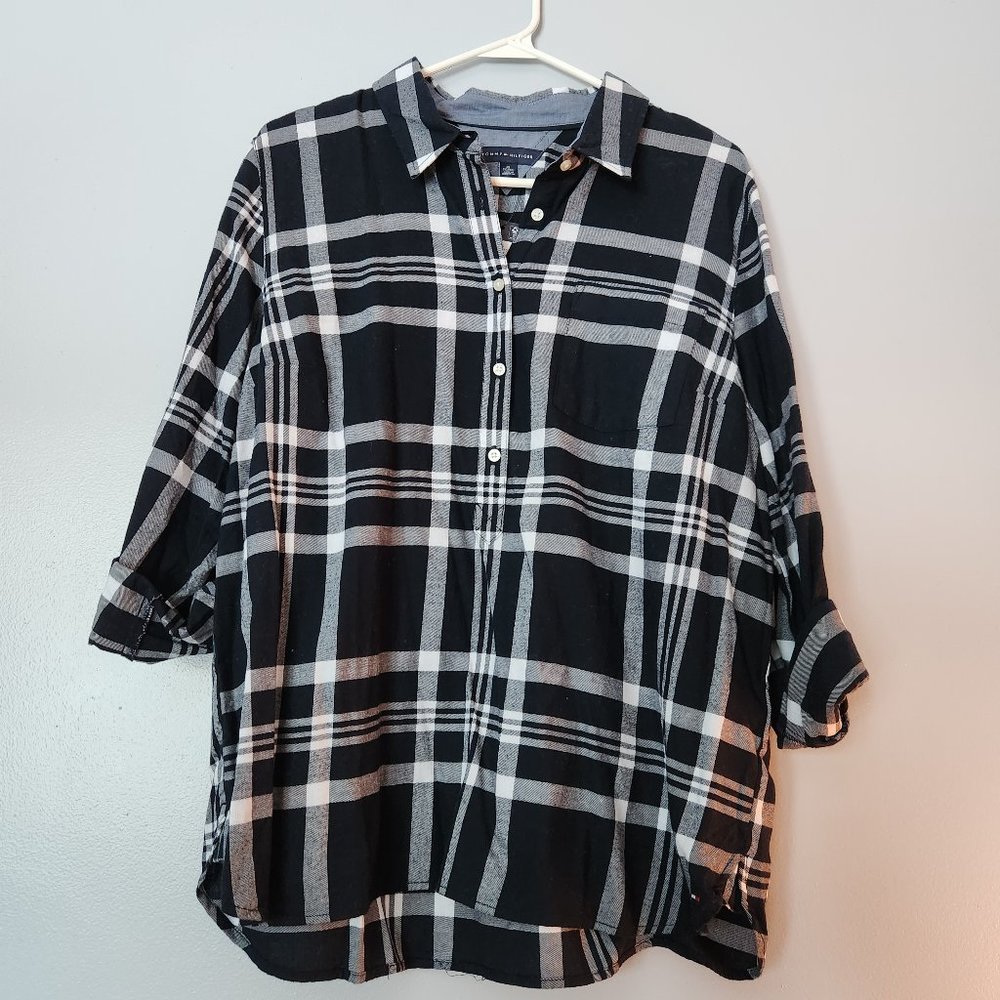 TOMMY HILFIGER Women's Brushed Cotton Pop